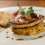 Foie Gras de rata escalop cu sos de vin Porto